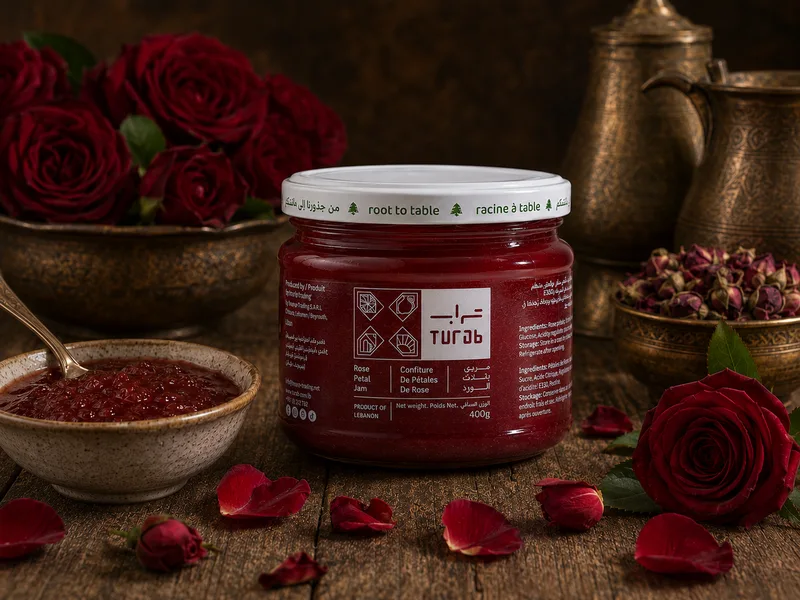 Turab Rose Petal Jam 400g